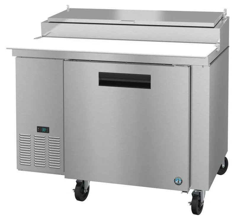 Hoshizaki PR46A 46" Refrigerator Single Section Pizza Prep Table, 1 Stainless Door