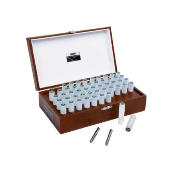 Insize (7.5-8MM) 51 Pin Gauge Set 4166-8, DIN 2267 Grade 1 HRC62-65,  - 1 μm