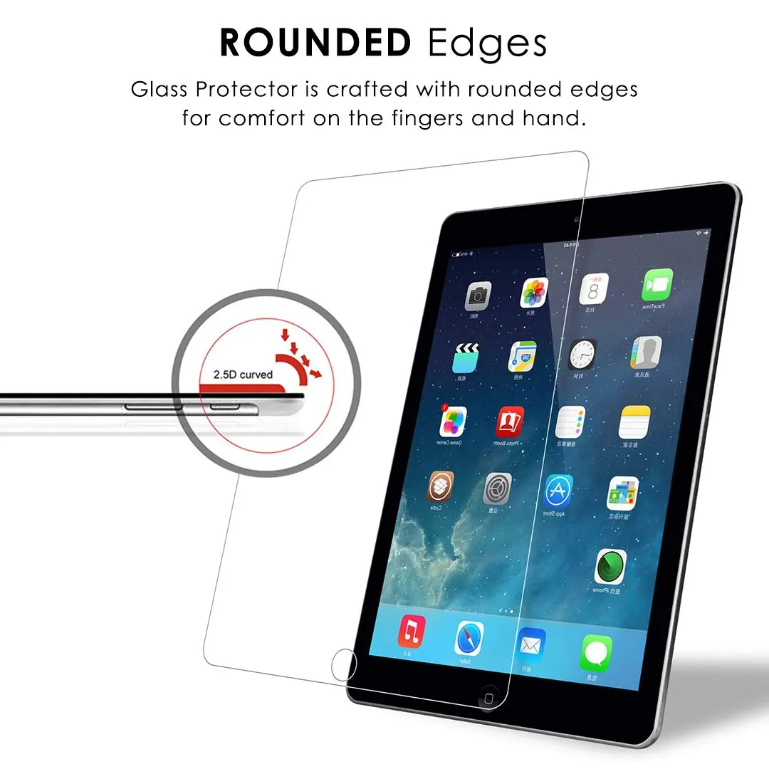 iPad 10.5 Tempered Glass Screen Protector Guard | EZ FIT - 1 Pack