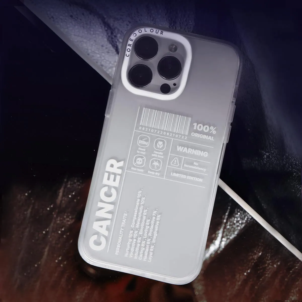 iPhone 12 Pro Max Warning Cancer Phone Case MagSafe Compatible