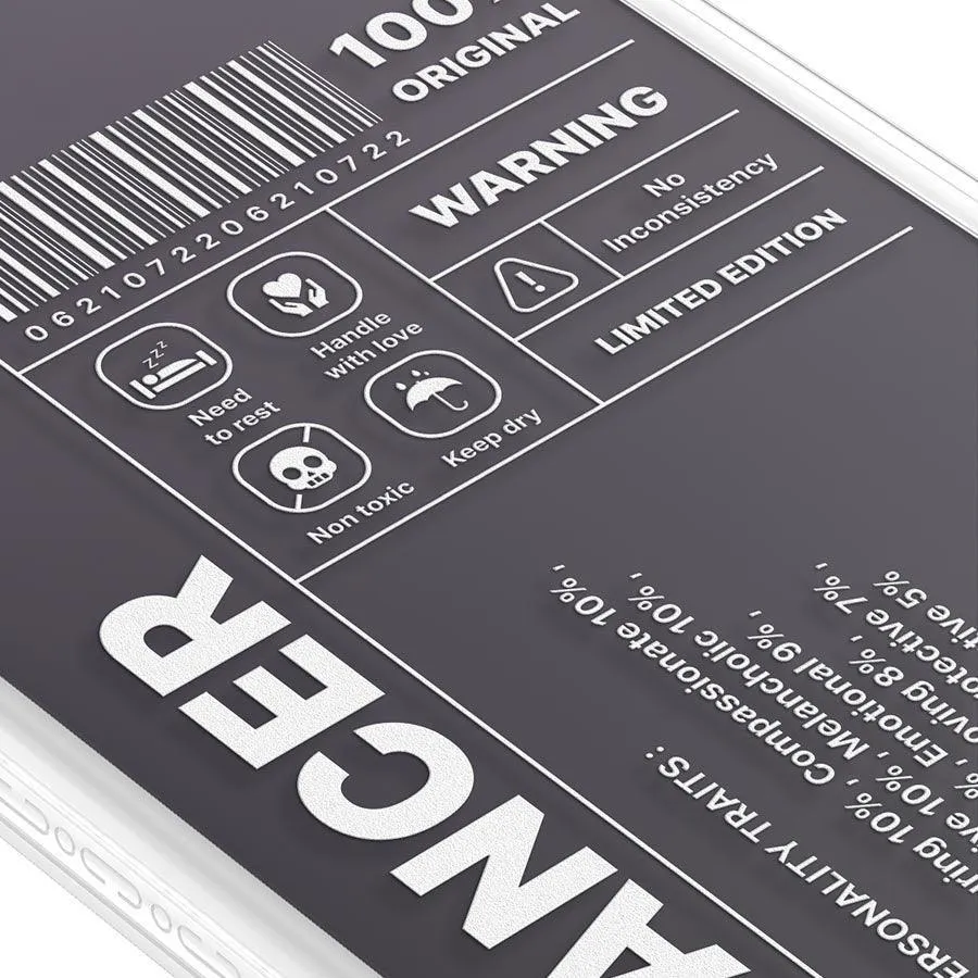 iPhone 12 Pro Max Warning Cancer Phone Case MagSafe Compatible