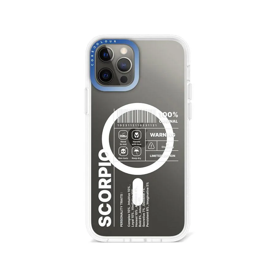 iPhone 12 Pro Max Warning Scorpio Phone Case MagSafe Compatible