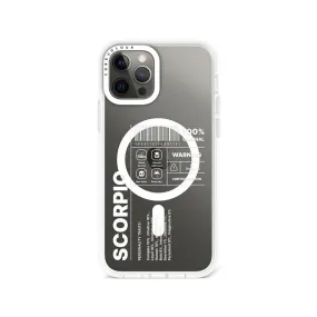 iPhone 12 Pro Max Warning Scorpio Phone Case MagSafe Compatible