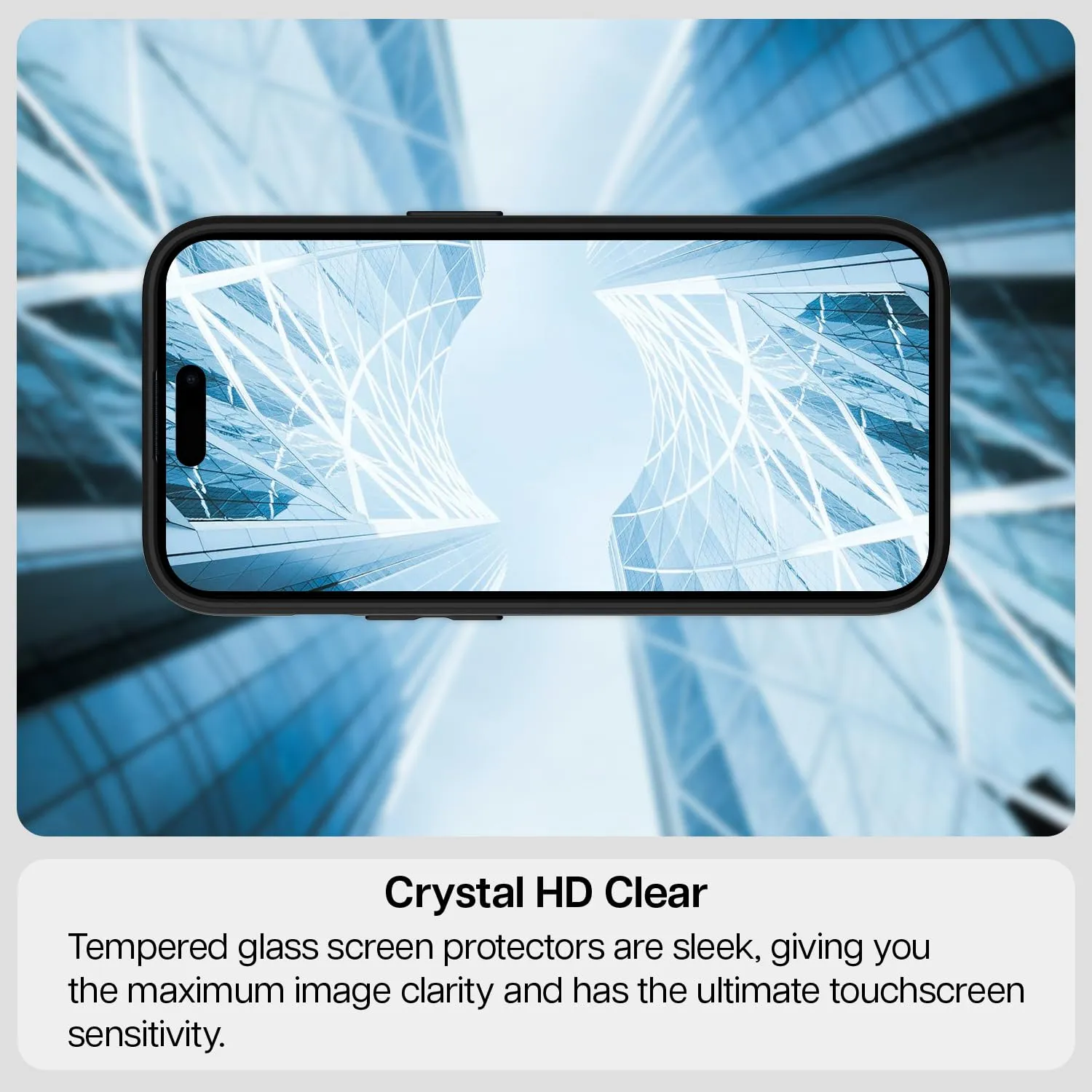 iPhone 14 Pro Max GT Series Matte Tempered Glass Screen Protector Guard | Easy Do (Matte) - 1 Pack