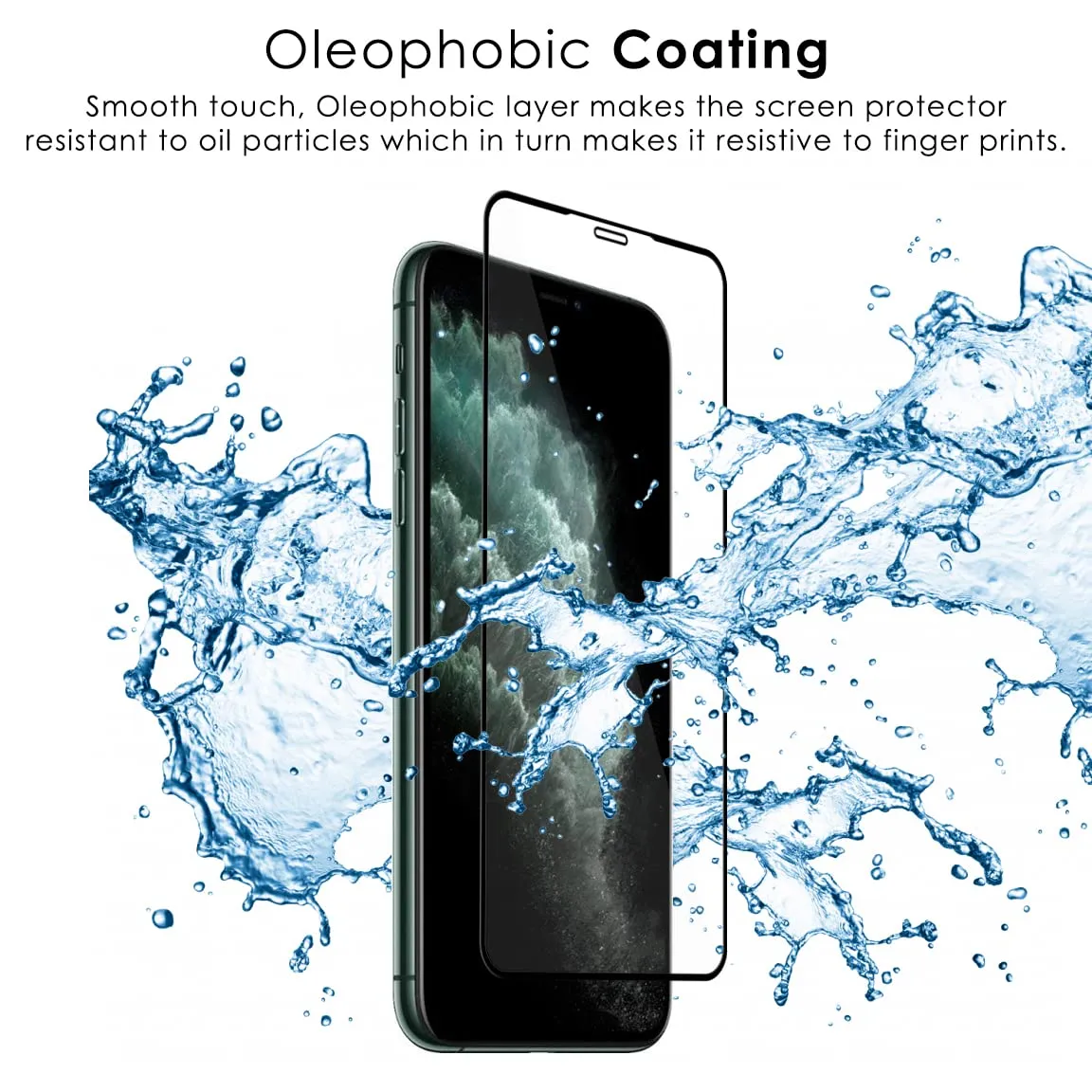 iPhone X/XS / 11 Pro Tempered Glass Screen Protector Guard | EZ FIT - 1 Pack