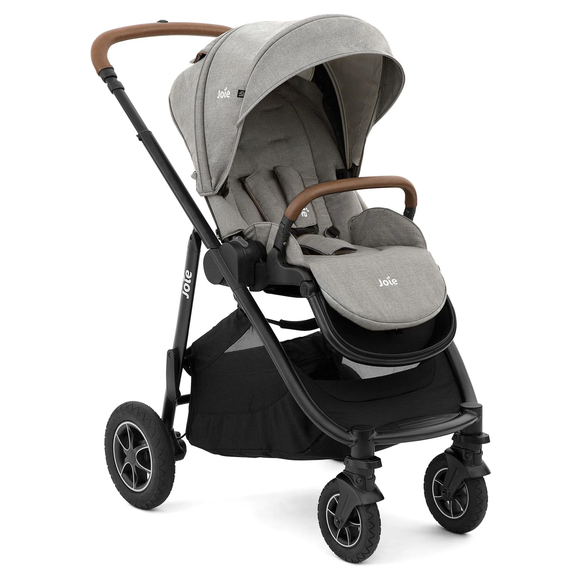 Joie Versatrax On The Go Encore Bundle in Pebble