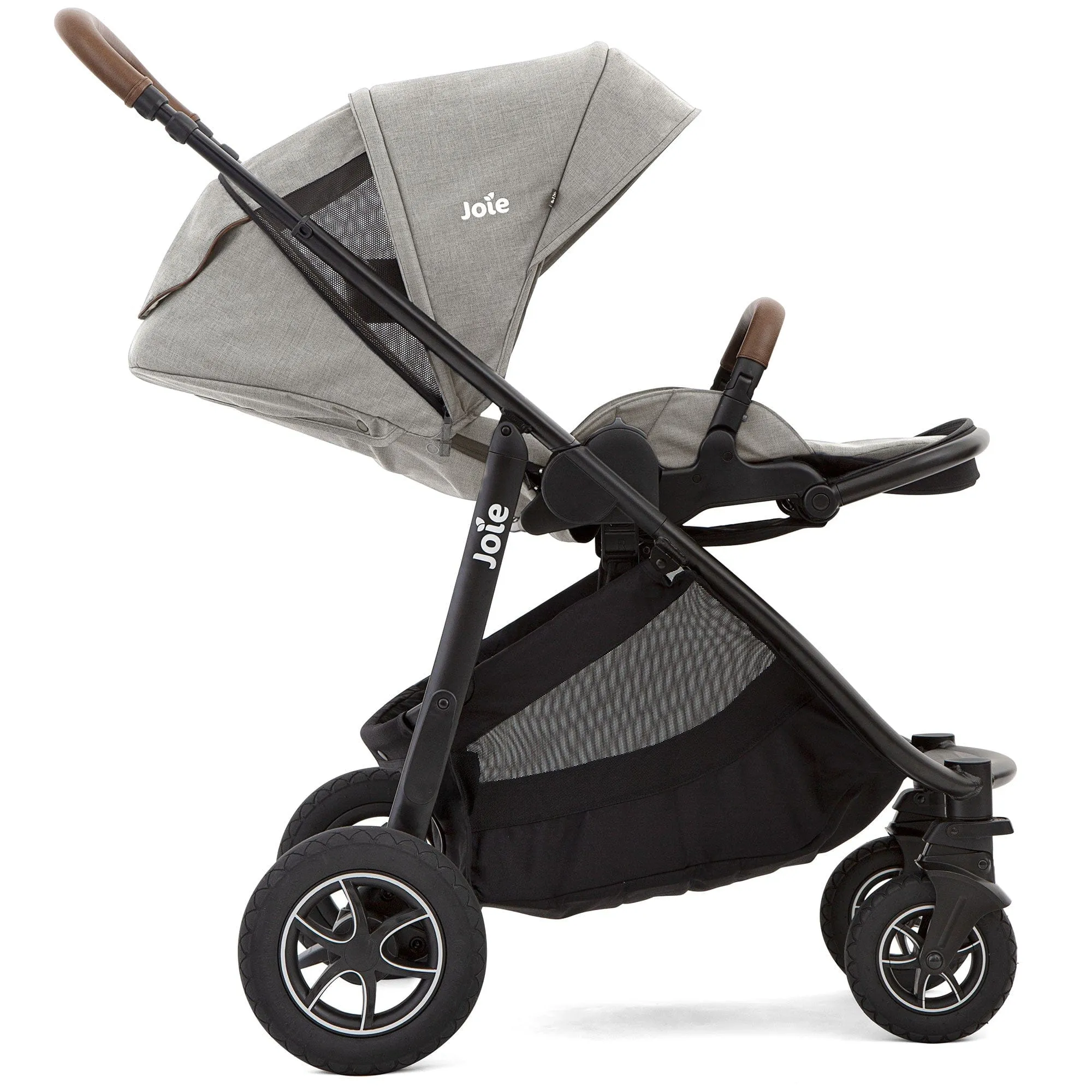 Joie Versatrax On The Go Encore Bundle in Pebble