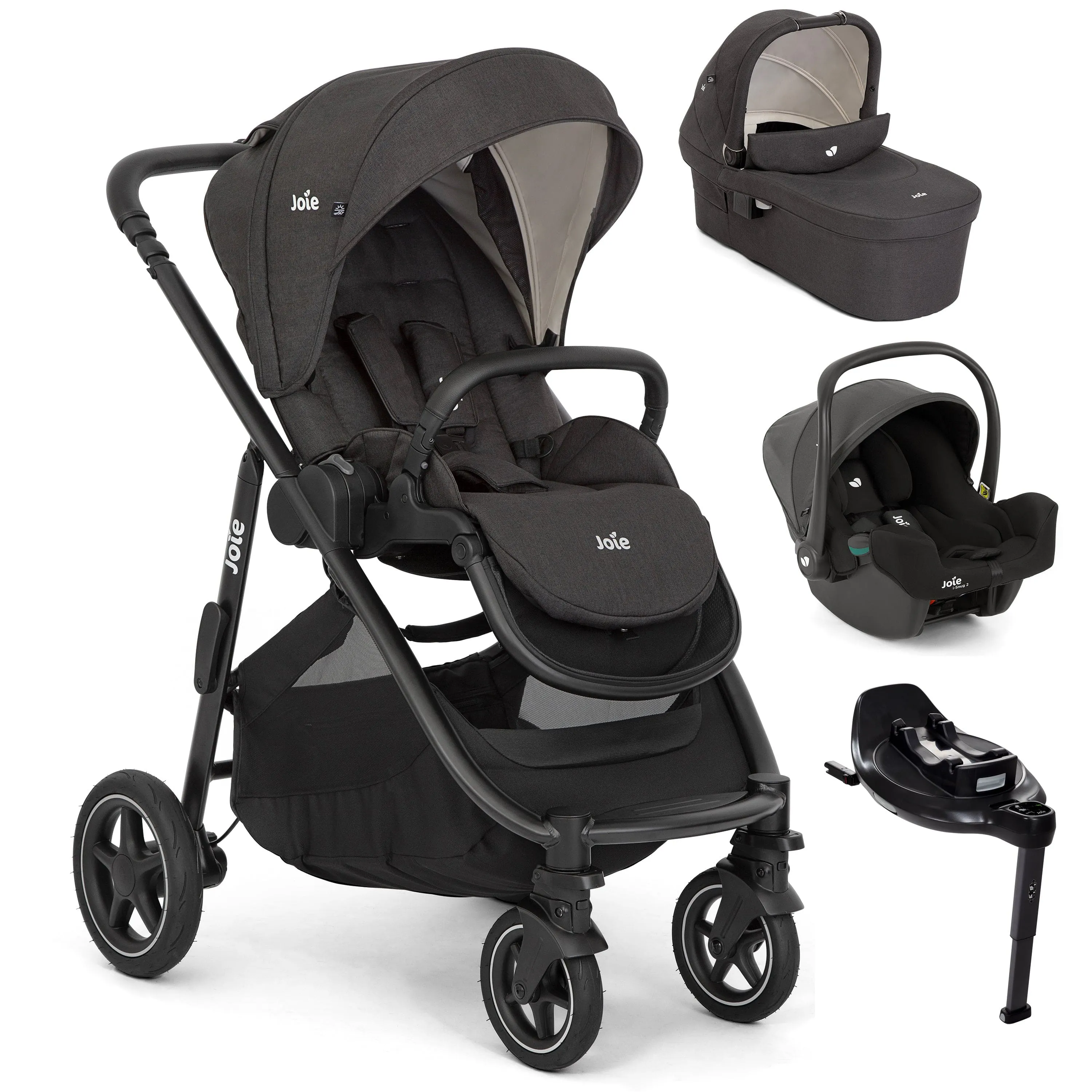Joie Versatrax On The Go Encore Bundle in Shale
