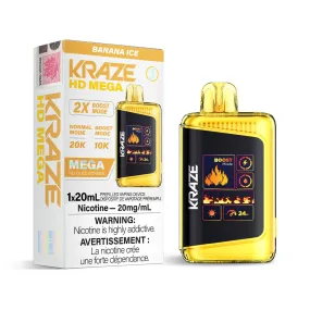 Kraze HD Mega Banana Ice Disposable Vape