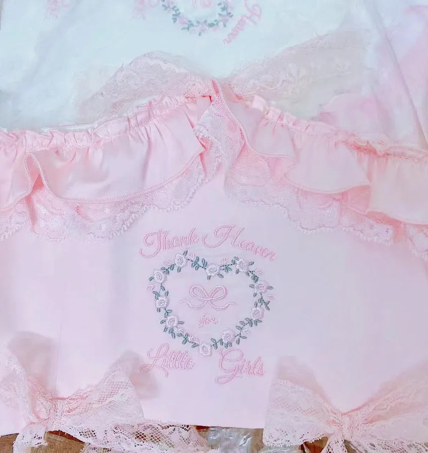[Last One Sweden Warehouse] Garden of angels floral embroidered belt summer must have
