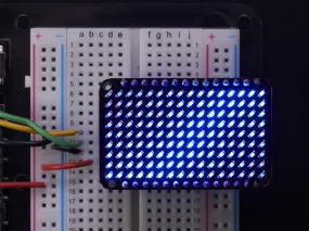 LED Charlieplexed Matrix - 9x16 LEDs - Blue