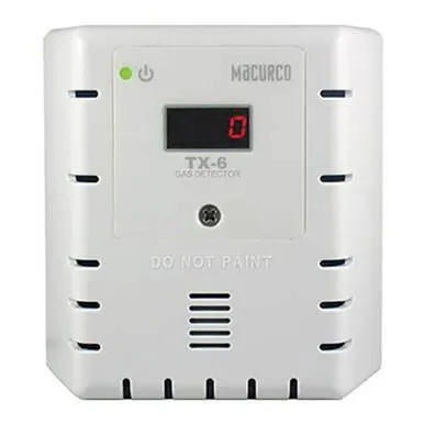 Macurco H2S Fixed Gas Detector Controller Transducer