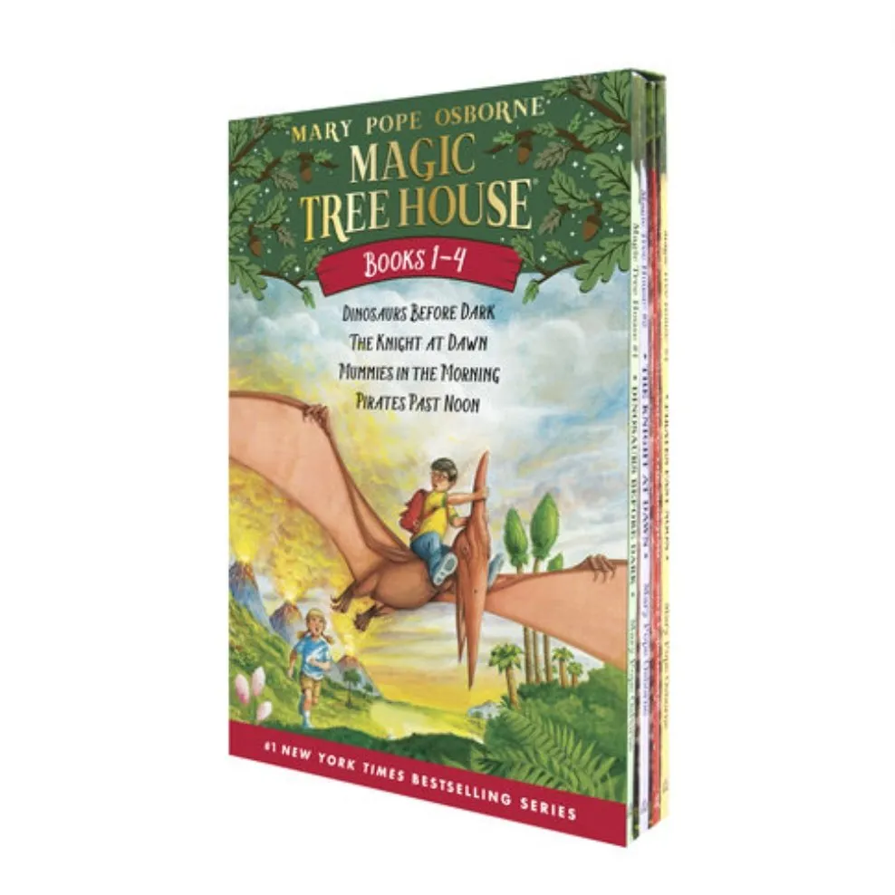 Magic Tree House Books 1-4 Box Set