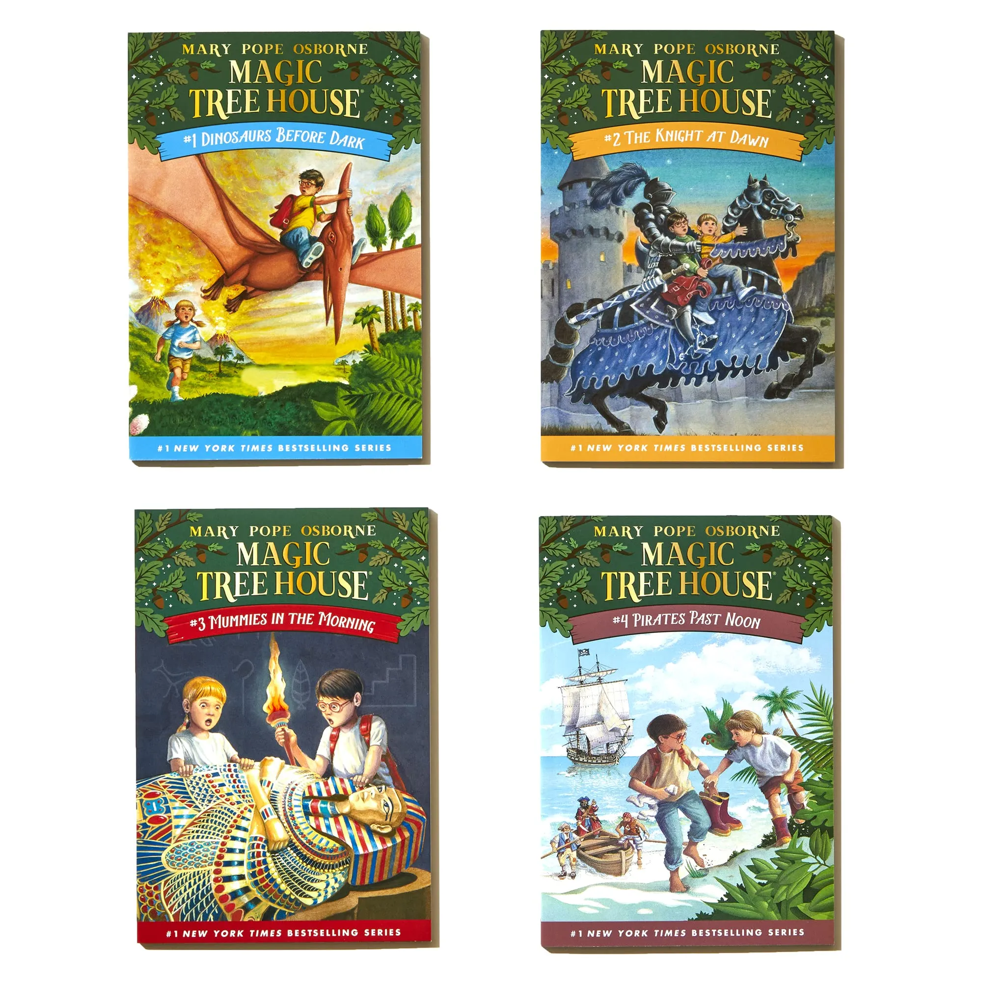 Magic Tree House Books 1-4 Box Set