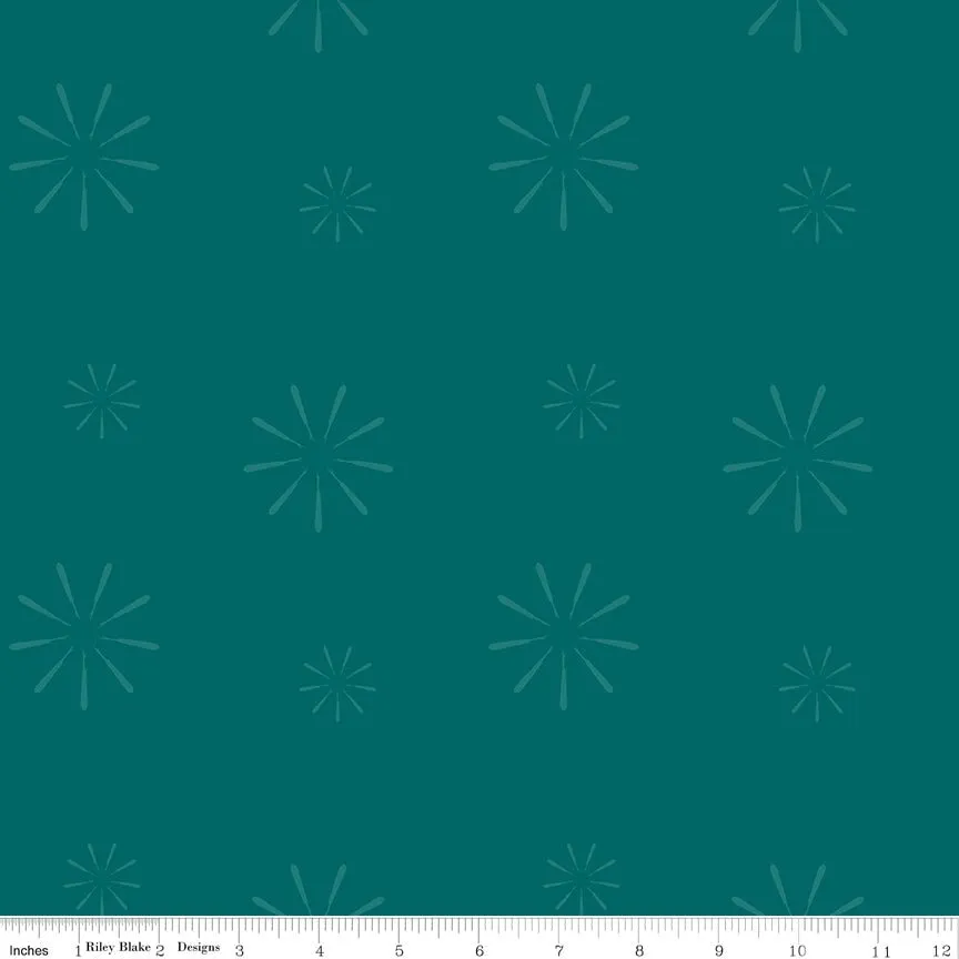 Make Seam Ripper Jade Yardage by Kristy Lea | Riley Blake Designs