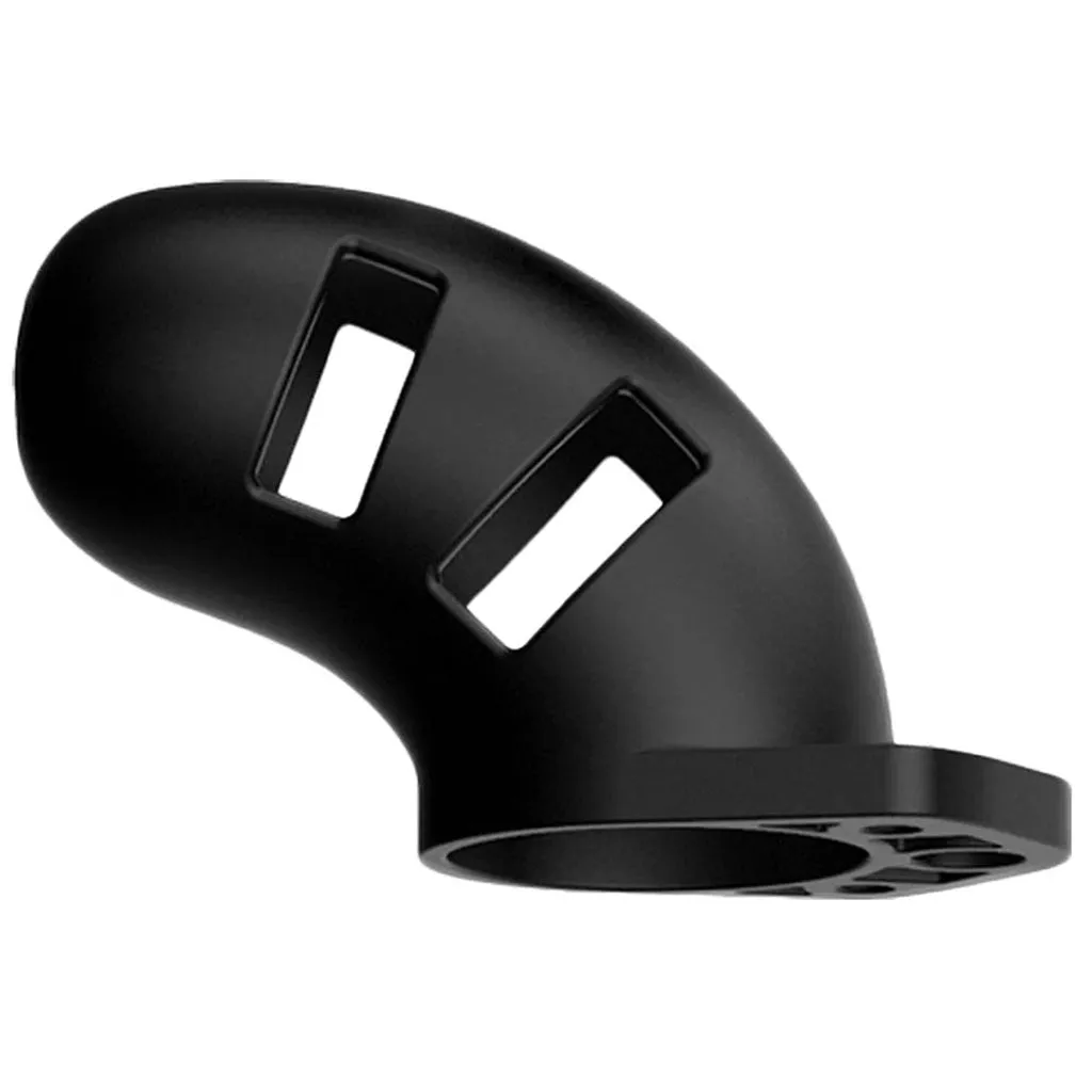ManCage 20 3.5 Inch Silicone Cock Cage in Black
