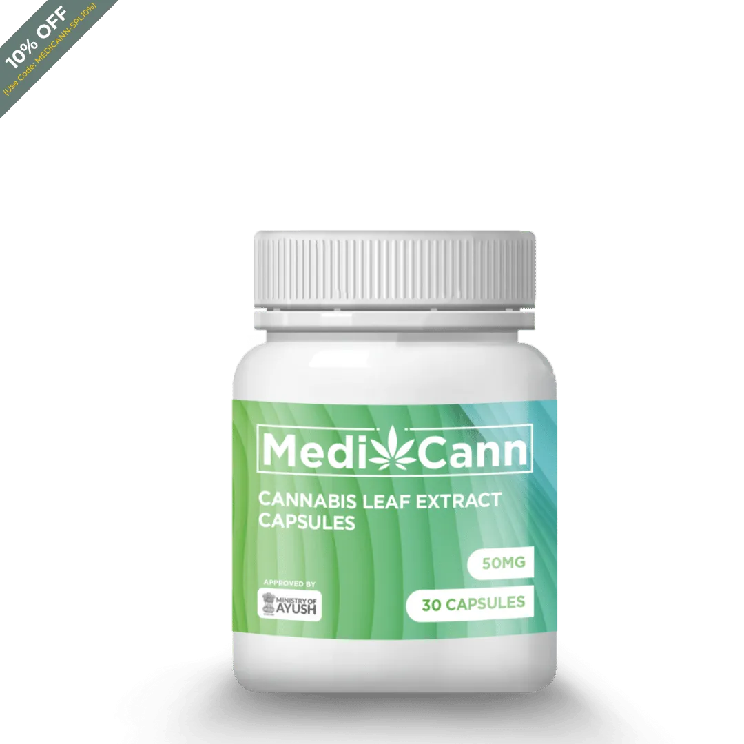 Medicann- Cannabis Leaf Extract Capsule - 50mg