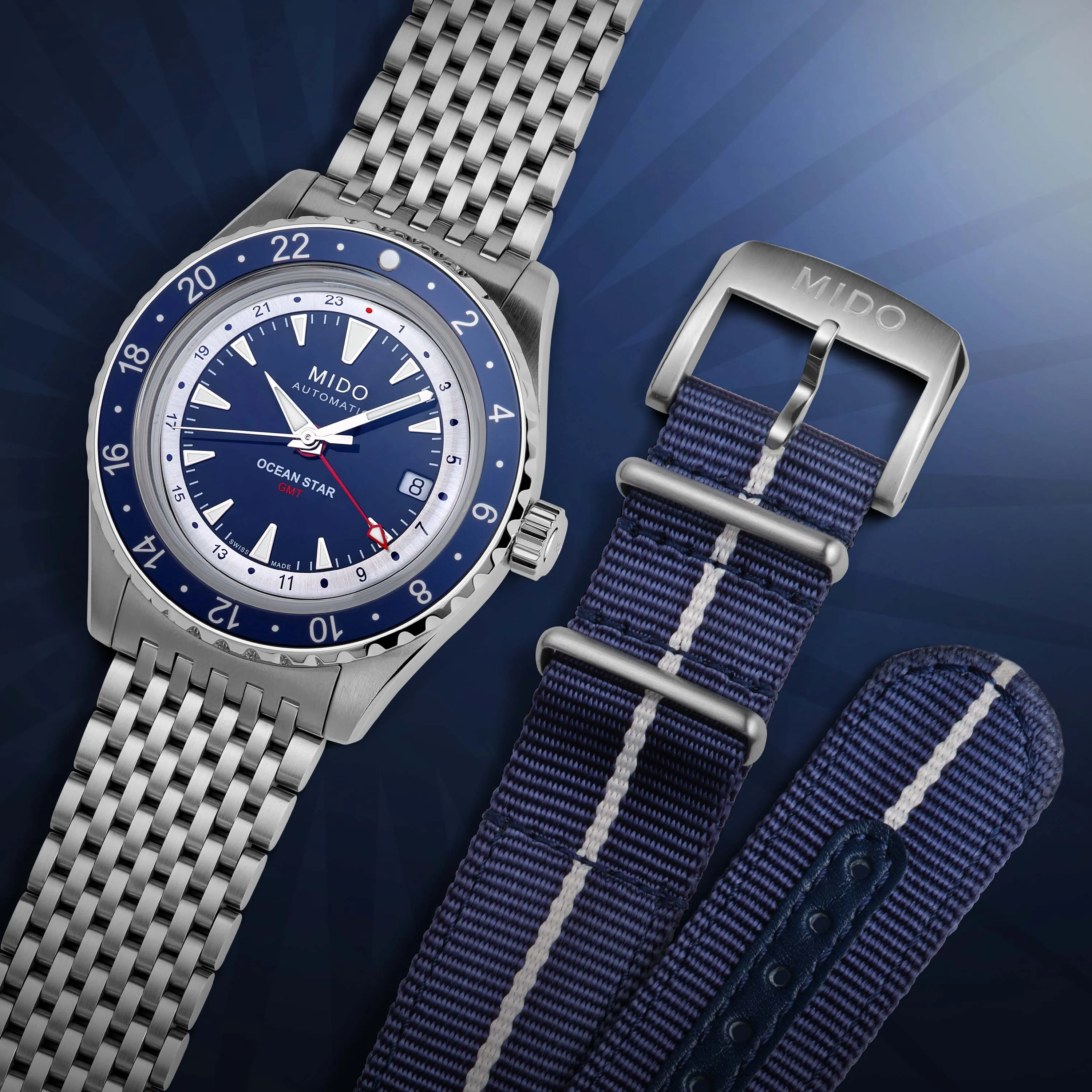 MIDO - Ocean Star GMT Special Edition - M0268291804100 - 788334
