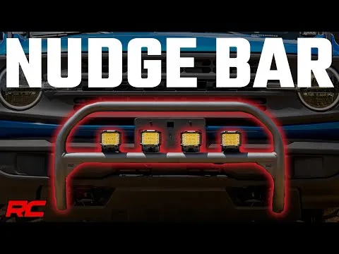 Nudge Bar - 3 Inch Wide Angle Led (x4) - Ford Bronco 4WD (21-23)