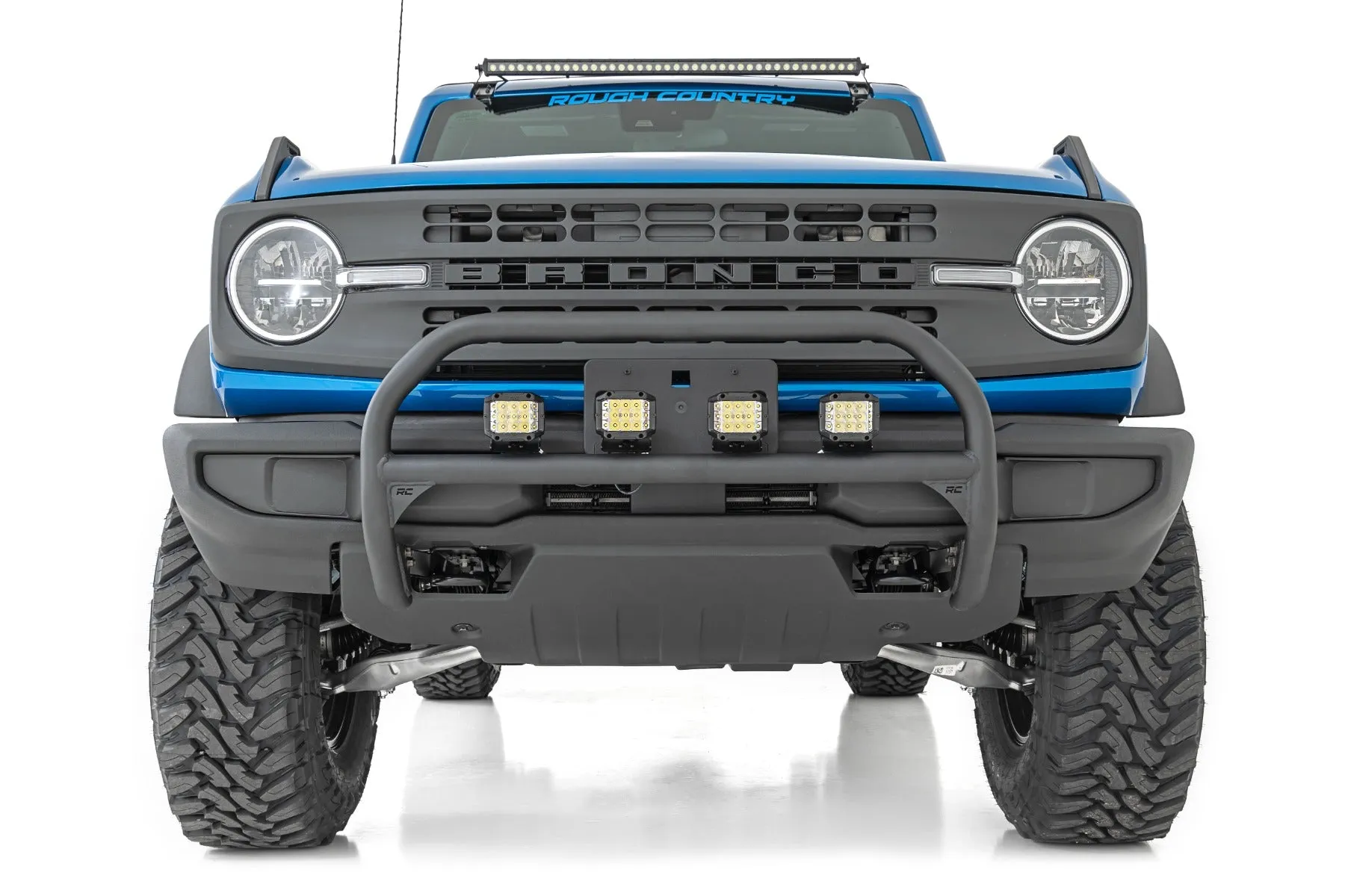 Nudge Bar - 3 Inch Wide Angle Led (x4) - Ford Bronco 4WD (21-23)