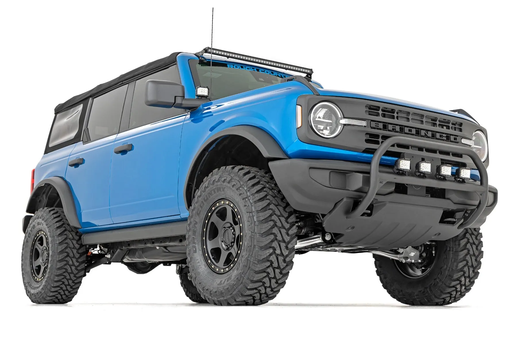 Nudge Bar - 3 Inch Wide Angle Led (x4) - Ford Bronco 4WD (21-23)