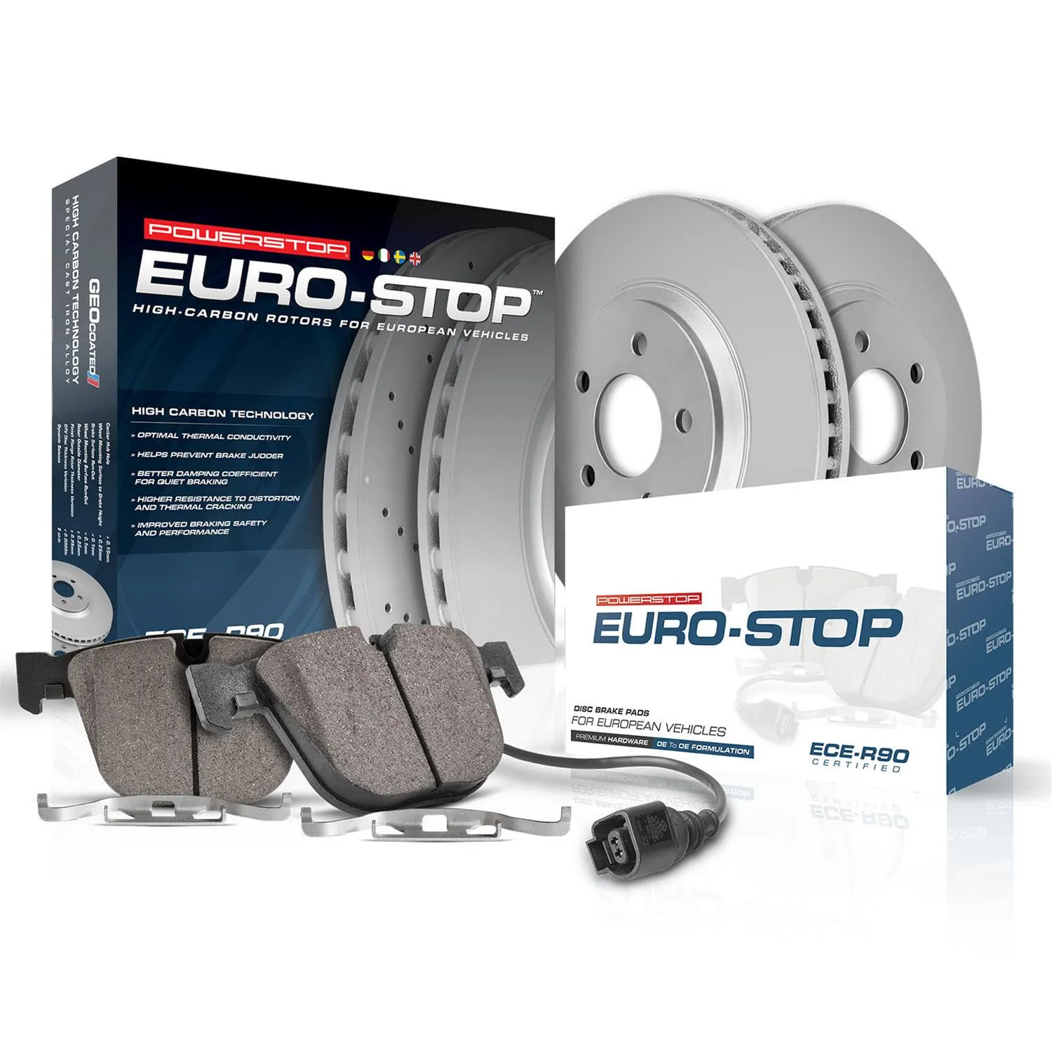Power Stop Euro-Stop Brake Kits ESK044