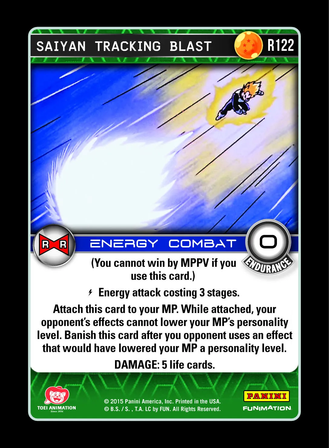 R122 Saiyan Tracking Blast