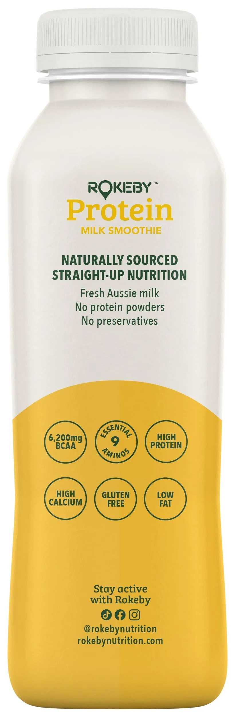 Rokeby  Protein Smoothie Banana Honey   Cinnamon 425ML