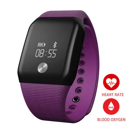 Smart Bracelet Watch Heart Rate Monitor Blood Oxygen Sport Phone Watch Calories Step Counter Watch