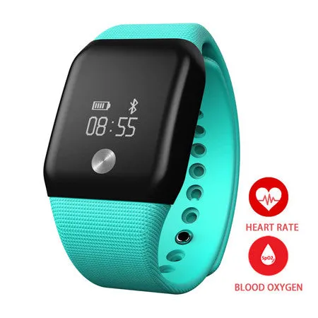 Smart Bracelet Watch Heart Rate Monitor Blood Oxygen Sport Phone Watch Calories Step Counter Watch