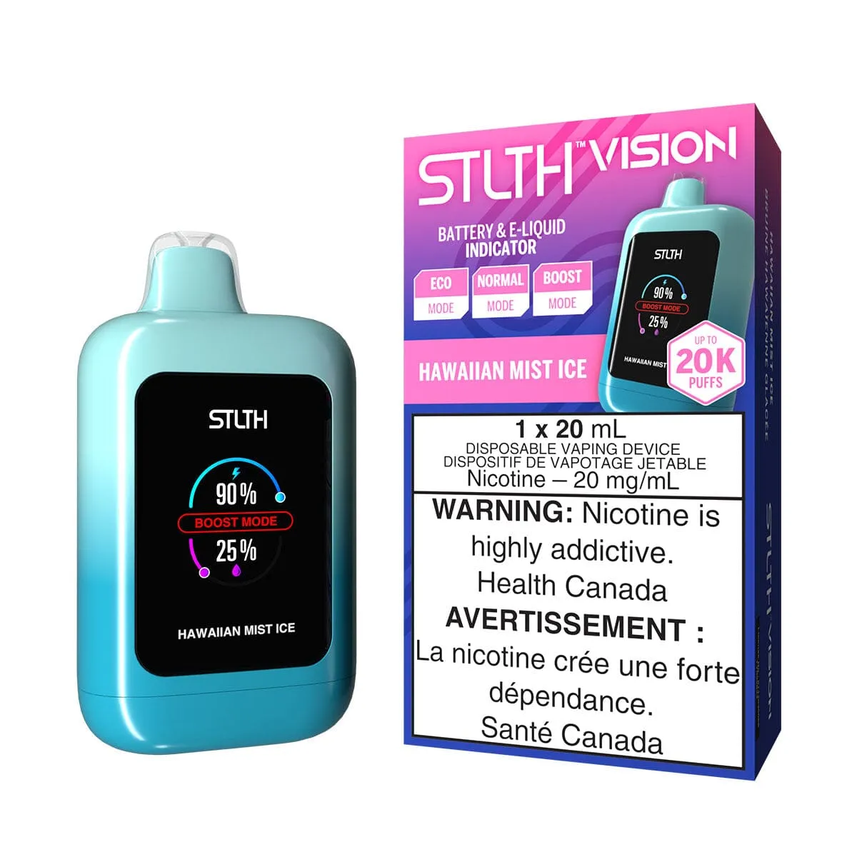 STLTH Vision Hawaiian Mist Ice Disposable Vape