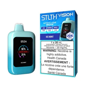 STLTH Vision Ice Mint Disposable Vape