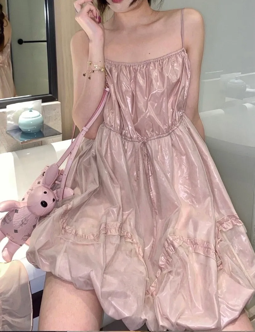 [Sweden warehouse] Escaped Bunny In Peach Flower Garden Dress (designer Arilf)