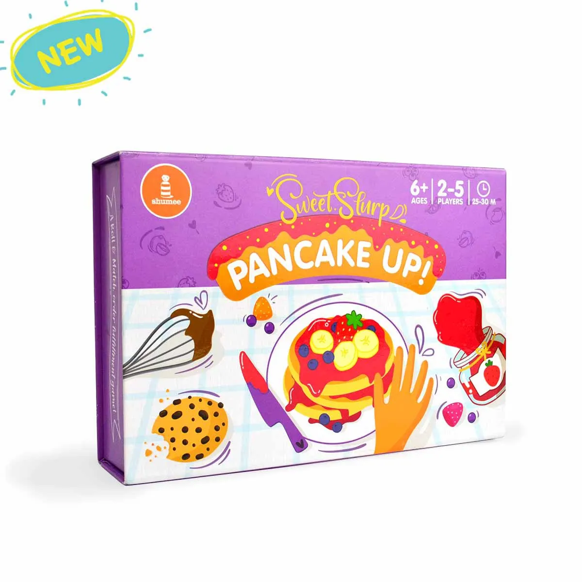 Sweet Slurrp Pancake Up - Fun Family Board Game - (6 Years )