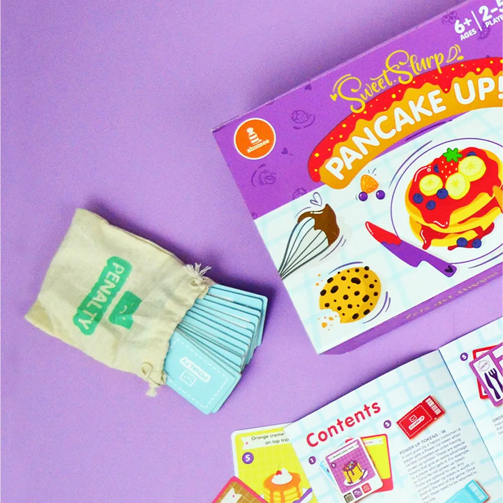 Sweet Slurrp Pancake Up - Fun Family Board Game - (6 Years )