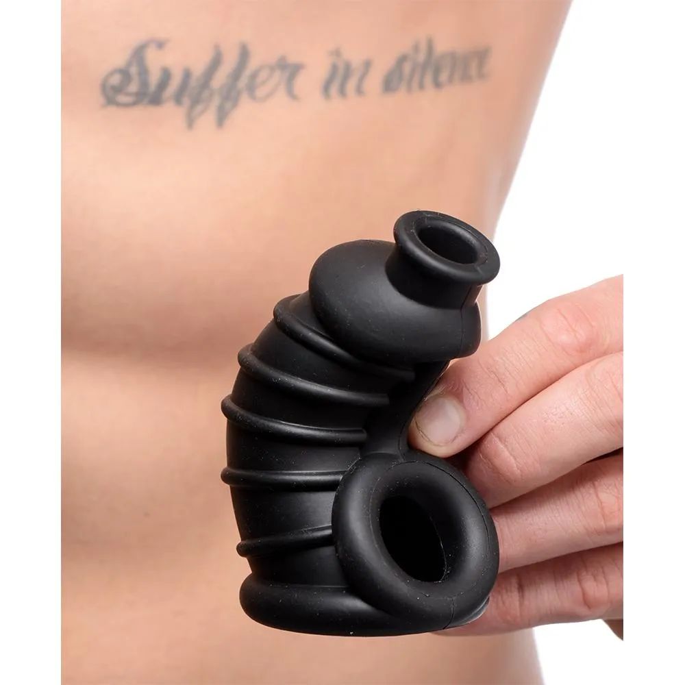 The Chamber Silicone Chastity Cage