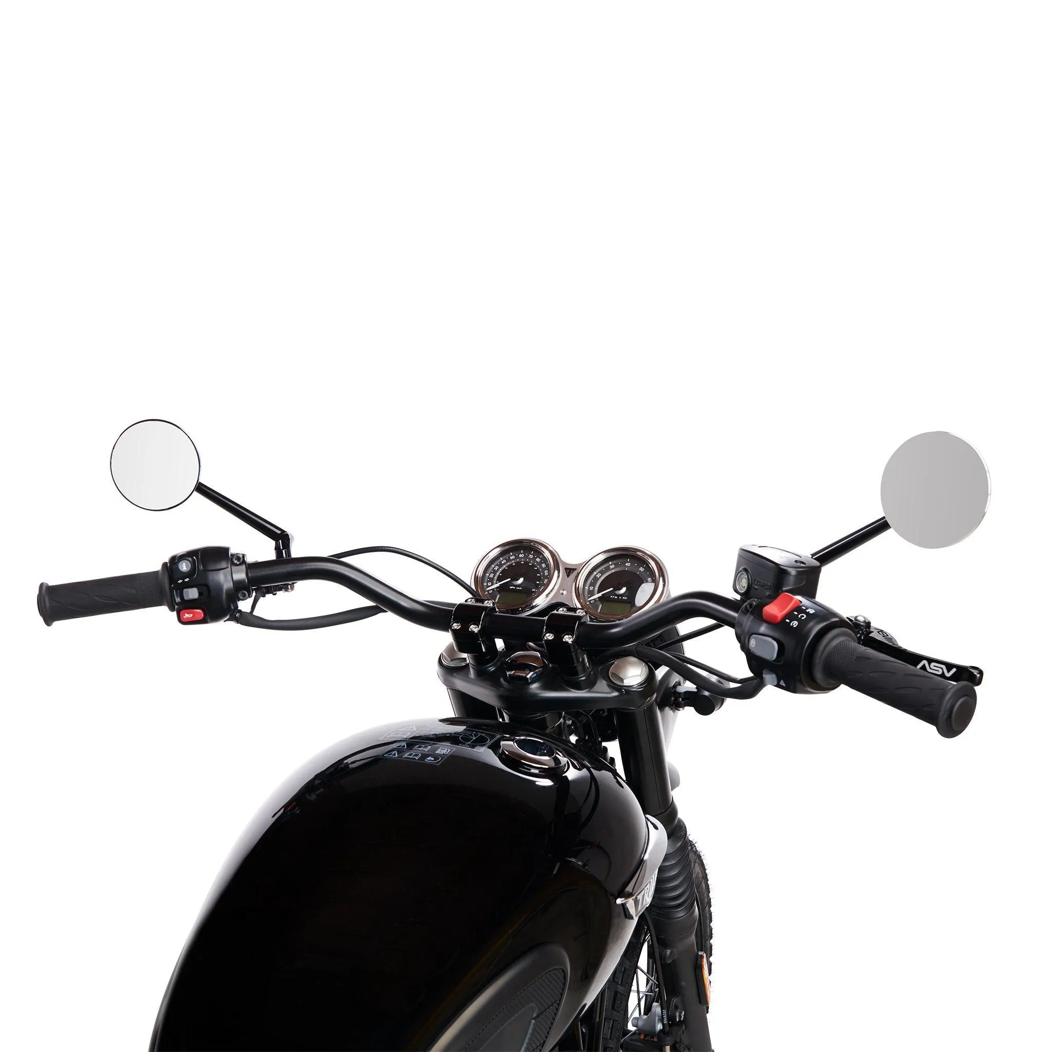 Tracker Handlebar Kit for Triumph Bonneville T100 & T120 / Black
