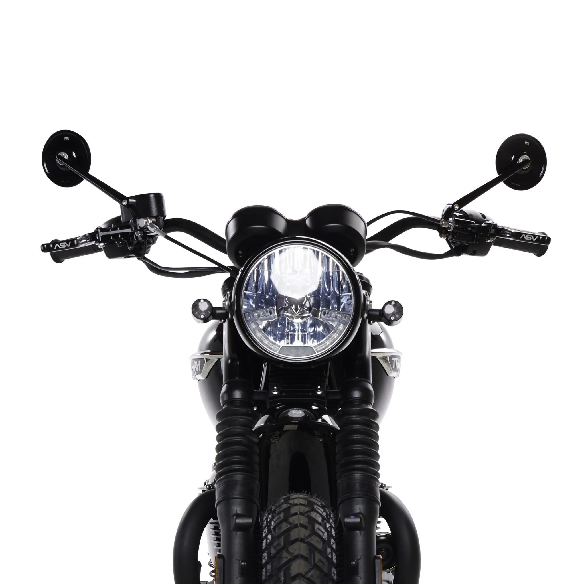 Tracker Handlebar Kit for Triumph Bonneville T100 & T120 / Black