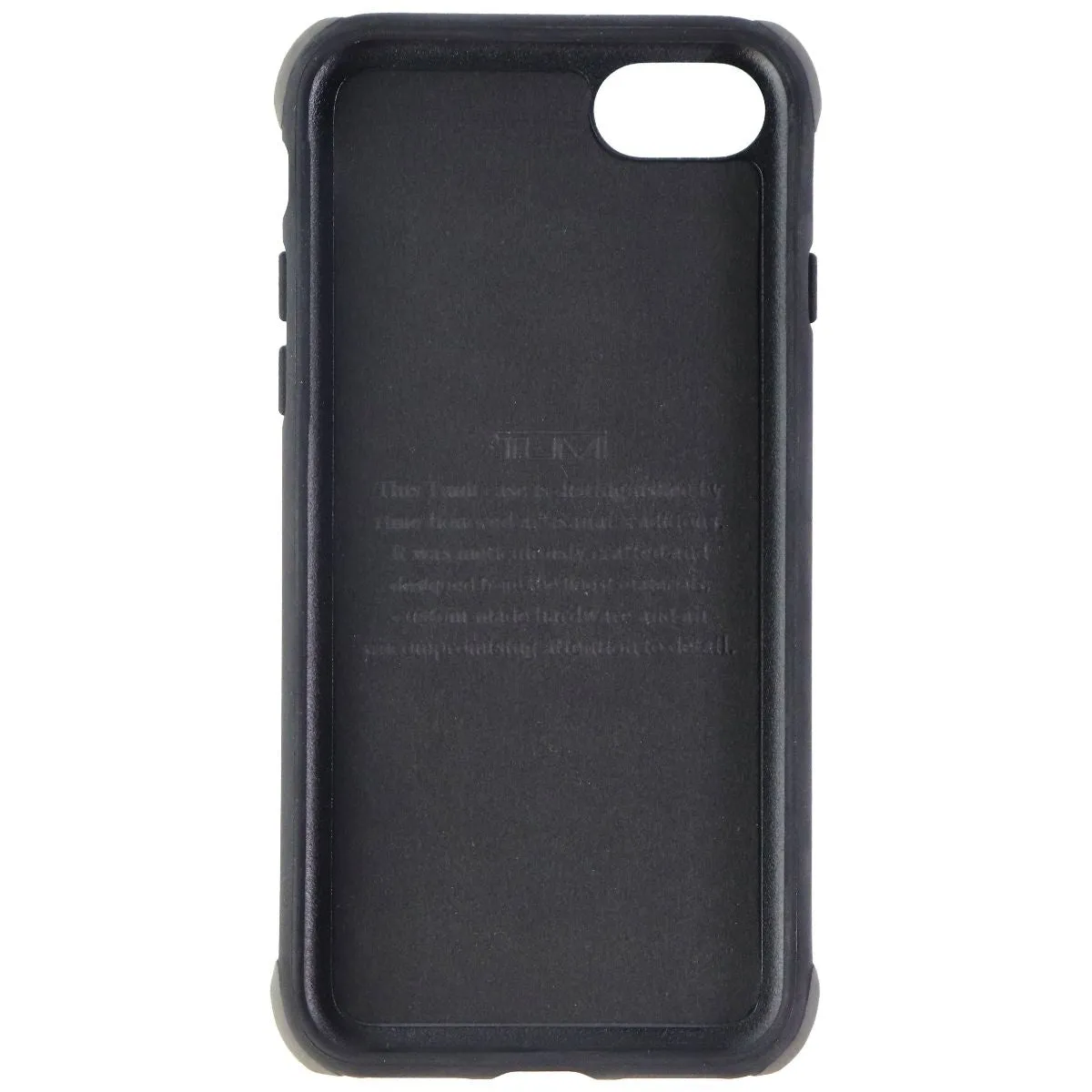 Tumi Protection Series Hard Shell Case for iPhone 7 - Matte Black / Grey