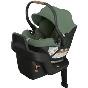 UPPAbaby Aria Lightweight Infant Car Seat - Gwen (Green - Saddle Leather)