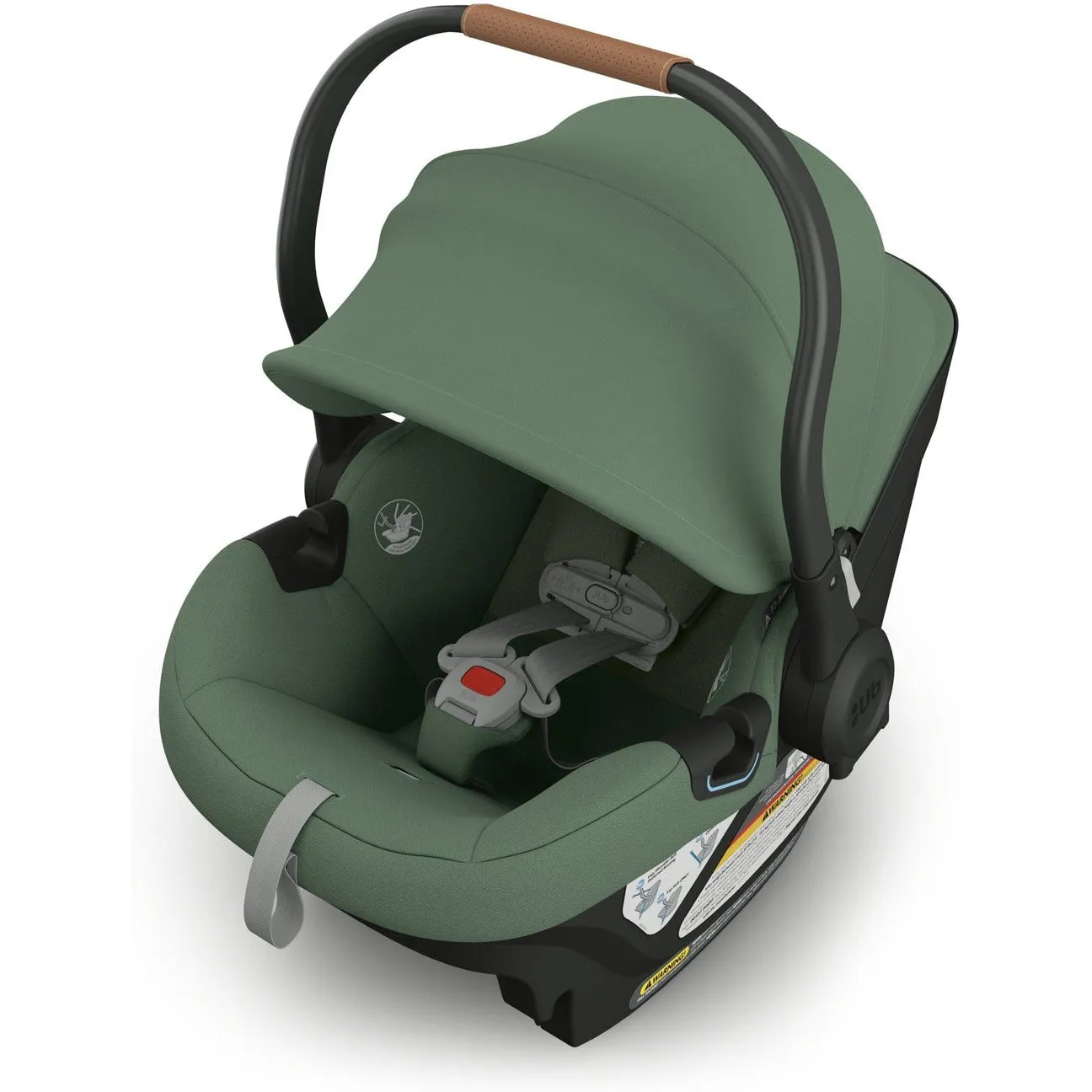 UPPAbaby Aria Lightweight Infant Car Seat - Gwen (Green - Saddle Leather)