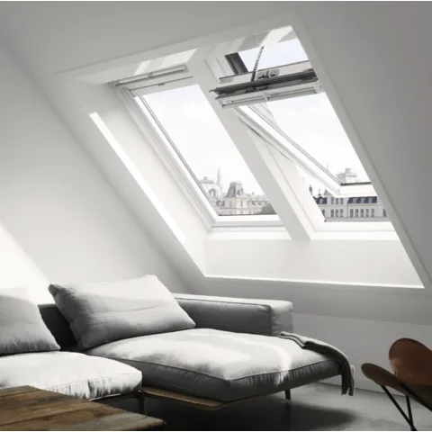 VELUX GGL UK06 207021U White Painted INTEGRA® Electric Window (134 x 118 cm)