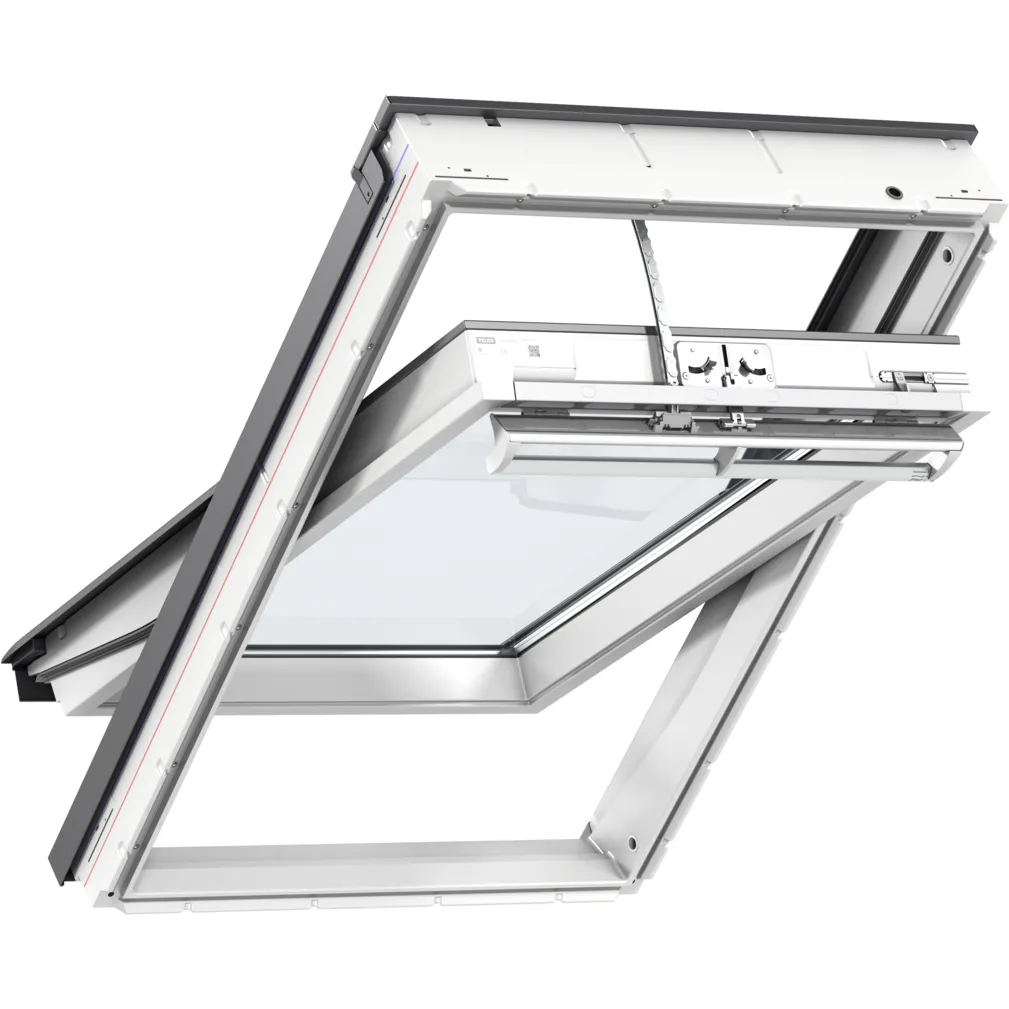 VELUX GGU MK04 006630 Triple Glazed Maintenance Free Polyurethane INTEGRA® SOLAR Window (78 x 98 cm)