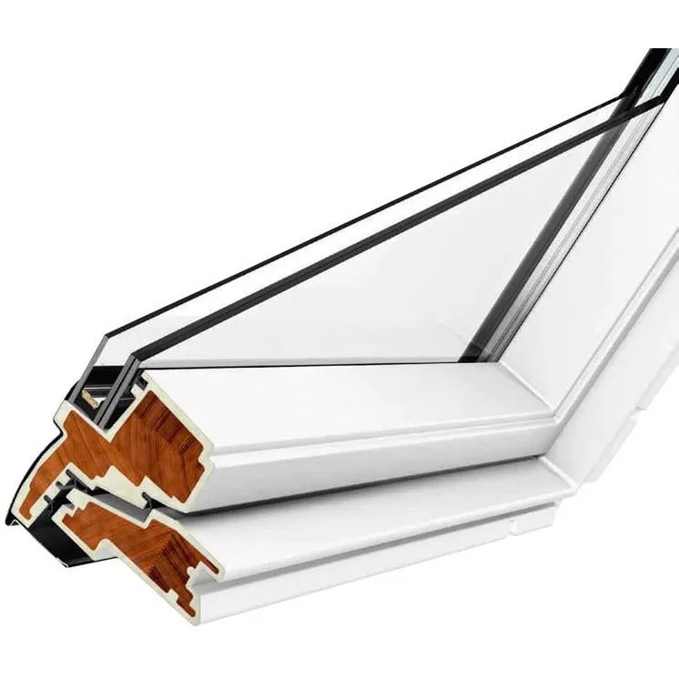 VELUX GGU PK06 006830 Triple Glazed Maintenance Free Polyurethane INTEGRA® SOLAR Window (94 x 118 cm)