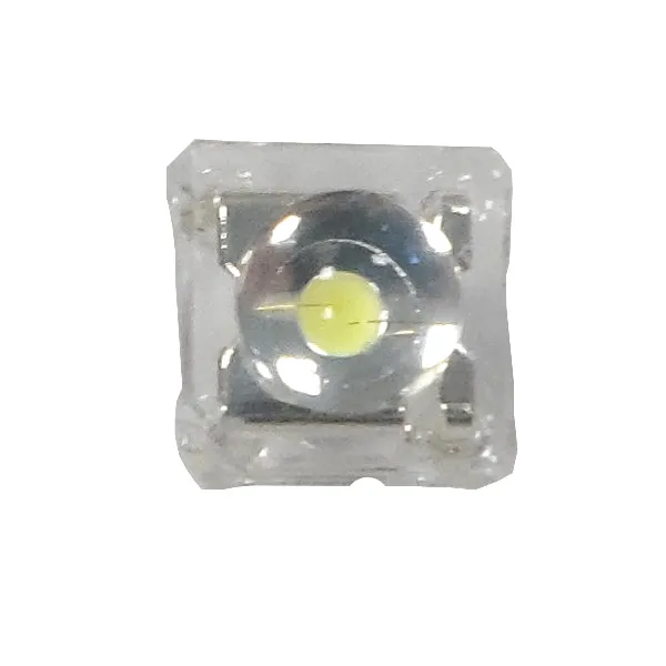 White Super Flux 5mm Water Clear LED - 80° - 1800mCd